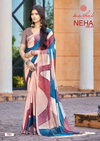 Neha Vol 7 By Kashvi Dull Moss Wholesale Digital Printed Saree Suppliers In Mumbai